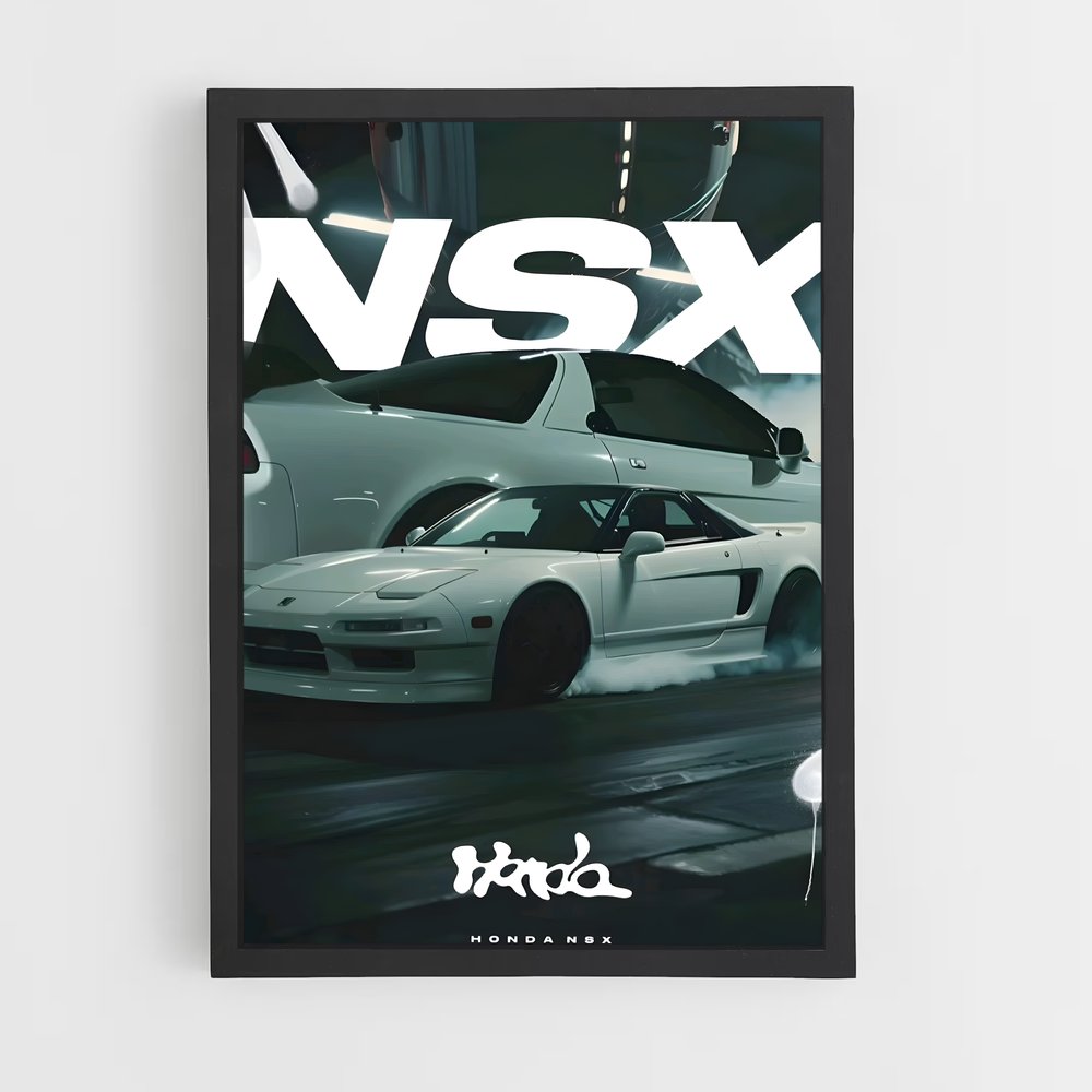 Poster Vortex Showdown – affiche Honda (vue 2)